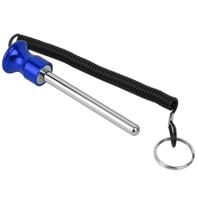 Keenso Weight Stack Pin, Pin Stack Training Strength Training Equipment Magnetic Weight Stack Pin with Pull Rope Strength Training Equipment Blue - BeesActive Australia
