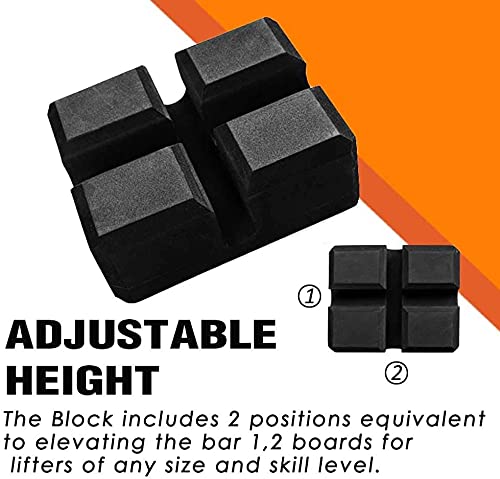 POLANG Anti-Slip Bench Press Block，Bench Rest Foam Shooters Block Fitness Strength Exercise Equipment Bench Press mat, Fitness Workout Exercising Equipment Accessories Square Small - BeesActive Australia