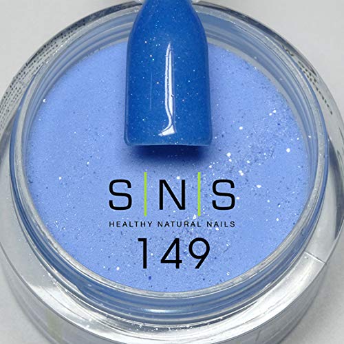 SNS Nails Dipping Powder Gelous Color - 149 - Crystal Blue - 1 oz - BeesActive Australia