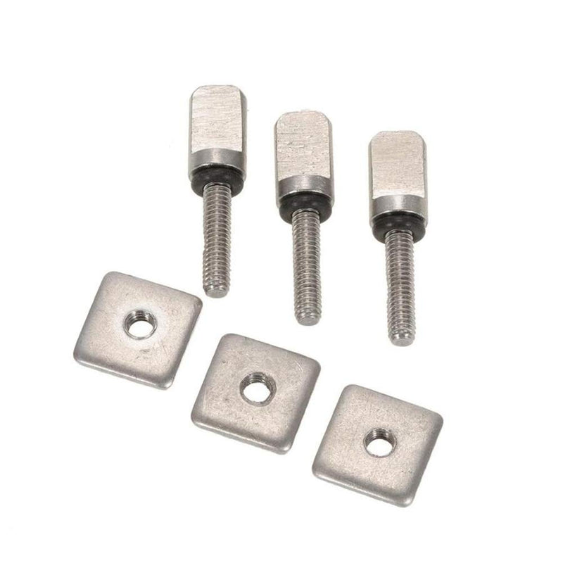 HB SURF STUFF No Tool Thumbscrew Stainless Steel Universal Fin Screw for Longboard and SUP 3 Pack - BeesActive Australia