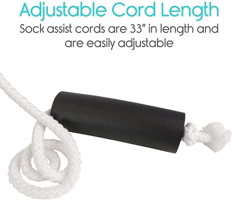 Sock Aid for Putting Socks on Sock Helper Slider Easy On Stocking Slider for Elderly, Disabled, Handicapped, Pregnant Woman - BeesActive Australia