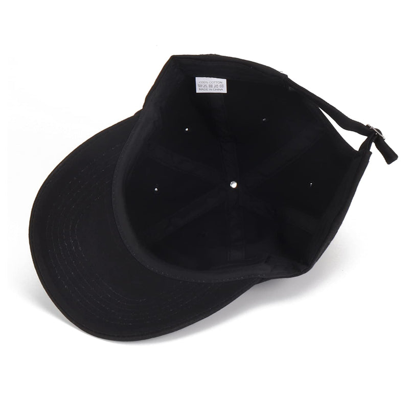 Umeepar 3PCS Plain Baseball Cap for Men Women Adjustable Low Profile Unstructured Cotton Dad Hat Black, White, Red - BeesActive Australia