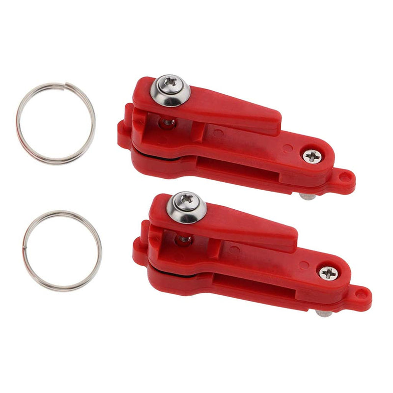 Uncedaran Heavy Tension Planer Board Trolling Fishing Release Clip Lock Line Quick Release Clips with O-Rings - 2pcs - BeesActive Australia