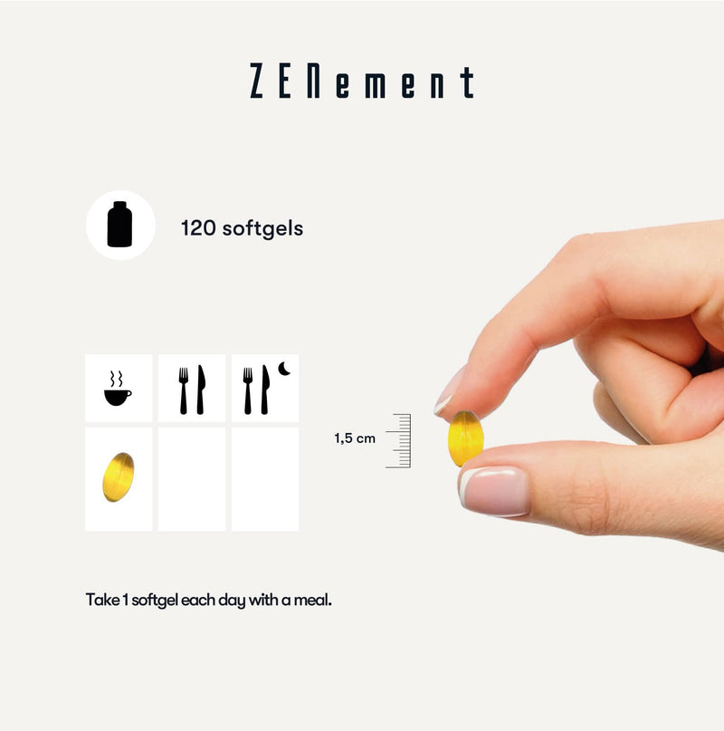 Natural Vitamin E - 400 IU, (D-Alpha-Tocopherol), 200 Softgels | with Organic Extra Virgin Olive Oil | Antioxidant and Anti-Aging | Zenement - BeesActive Australia