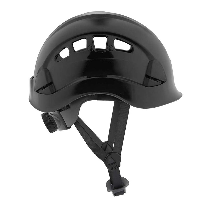 Jackson Safety CH-400V Hard Hat, Industrial"Climbing" Style, 6-pt.Suspension, Vented, Black, 20927 - BeesActive Australia