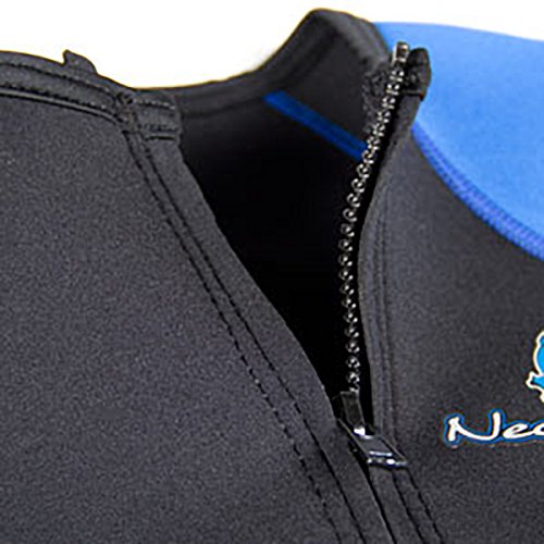 [AUSTRALIA] - NeoSport Wetsuits - Kid's Wetsuit Premium Neoprene 2mm, Children/Youth Swim Suit 3 Royal Blue with Navy Blue 
