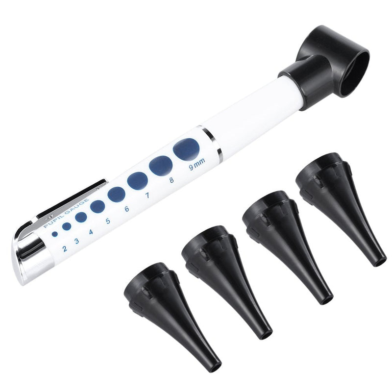 Otoscope – Bysameyee Portable Otoscope for Doctors Nurses Students, Handheld Ear Care Microscope Tool set with 4 Otoscope Tips - BeesActive Australia