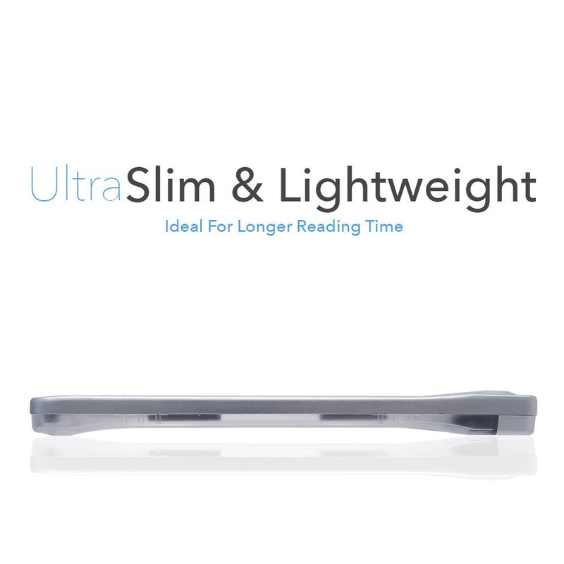 MagniPros 3X Large Ultra Bright LED Page Magnifier with 12 Anti-Glare Dimmable LEDs (Provide More Evenly Lit Viewing Area & Relieve Eye Strain)-Ideal for Reading Small Prints & Low Vision & Aging Eyes Black - BeesActive Australia