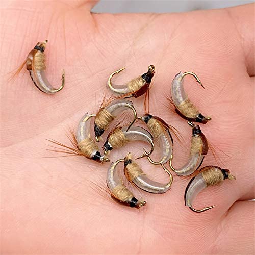 OutdoorFishing Fly Fishing Flies-24-48Pieces Fly Fishing Lures-Wet Flies,Nymph,Scud 24Pcs with box - BeesActive Australia