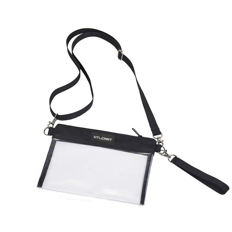 HTLCMMT Clear Bags for Women Clear Purse Clear Crossbody Bag, Stadium Approved for Work Sporting Event - BeesActive Australia