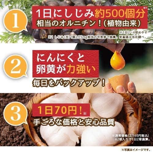 [Yazuya Official] Garlic Shijimi, 14.1 oz (410 g) Balls x 62 Balls - BeesActive Australia