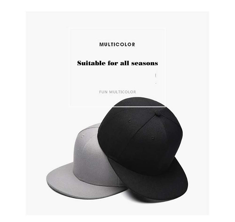 Unisex Adjustable Skull Middle Finger Baseball Cap Classic Dad Hat Black One Size - BeesActive Australia