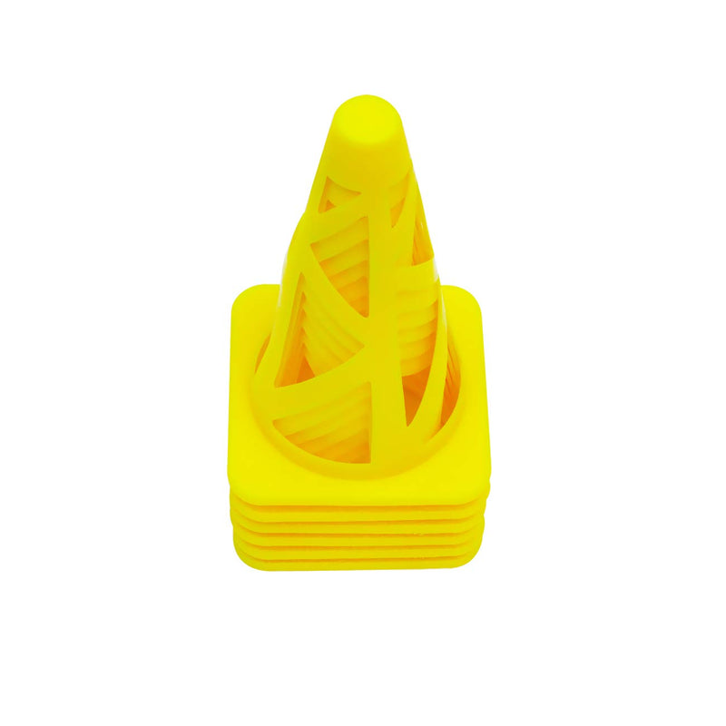 Trademark Innovations Soccer Agility Hurdle Cones for Training (Set of 6 Yellow) - BeesActive Australia