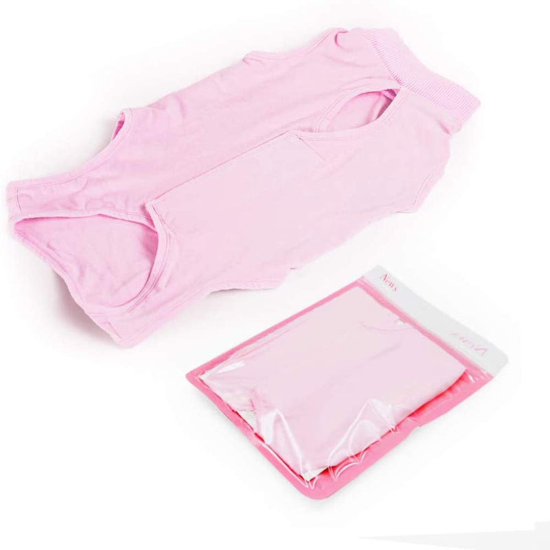 Cat Professional Recovery Suit for Abdominal Wounds and Skin Diseases,E-Collar Alternative for Cats and Dogs, After Surgey Wear Anti Licking, Recommended by Vets Medium (Pack of 1) Pink - BeesActive Australia
