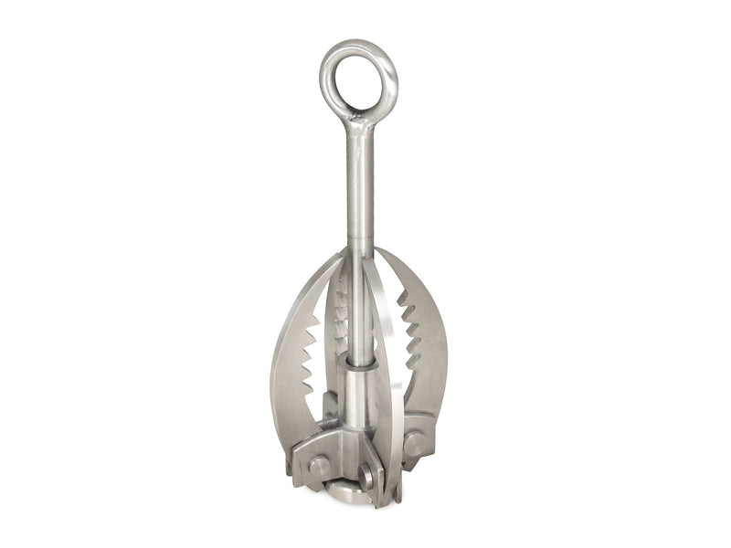 Brute Magnetics Stainless Steel Foldable Grappling Hook | Compact with Non-Slip Stainless Steel Prongs - BeesActive Australia