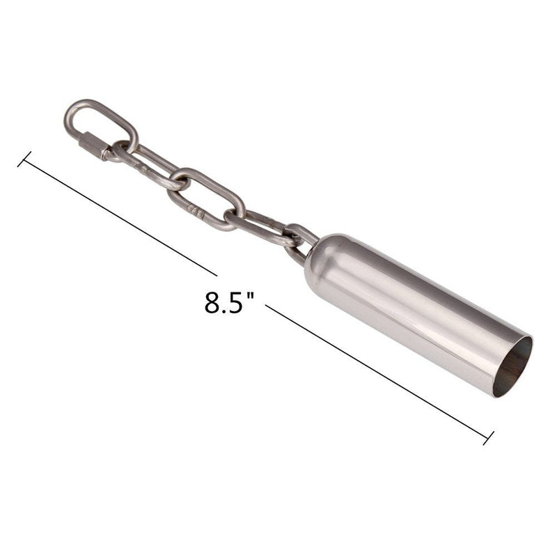 Stainless Steel Bell Toy for Birds,Heavy Duty Bird Cage Toys for Parrots, African Greys, Mini Macaws, Small Cockatoos, Cockatiels & More (Small or Large) L Bird Toy Bell - BeesActive Australia
