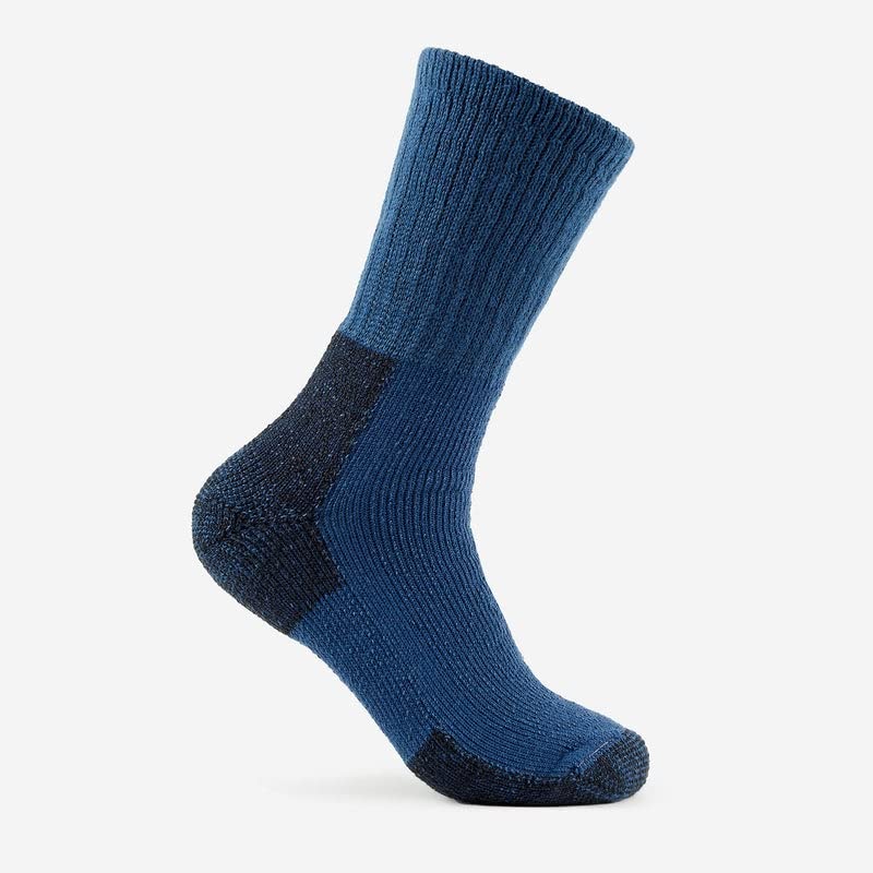 thorlos mens Kx Max Cushion Hiking Crew Socks X-Large Dark Blue - BeesActive Australia