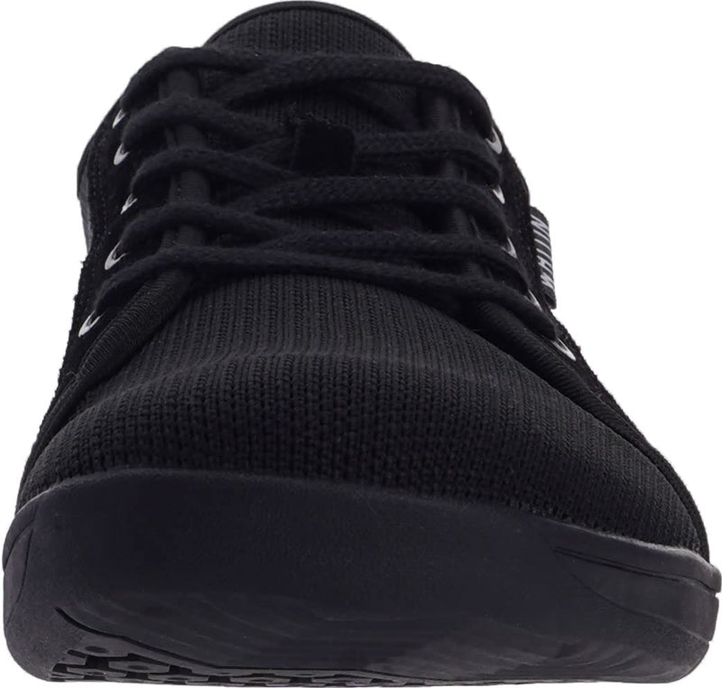 WHITIN Men's Wide Minimalist Barefoot Sneakers | Zero Drop Sole | Optimal Relaxation 12.5 Wide W81 | All Black - BeesActive Australia