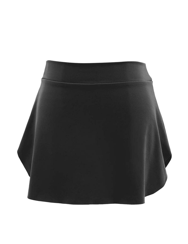 Lovdaswi Women Ballet Dance Skirt Black Small - BeesActive Australia