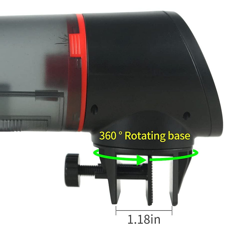 Automatic Fish Feeder - USB Rechargeable Timer Fish Feeder, Fish Food Dispenser for Aquarium or Fish Tank LY-019 - BeesActive Australia