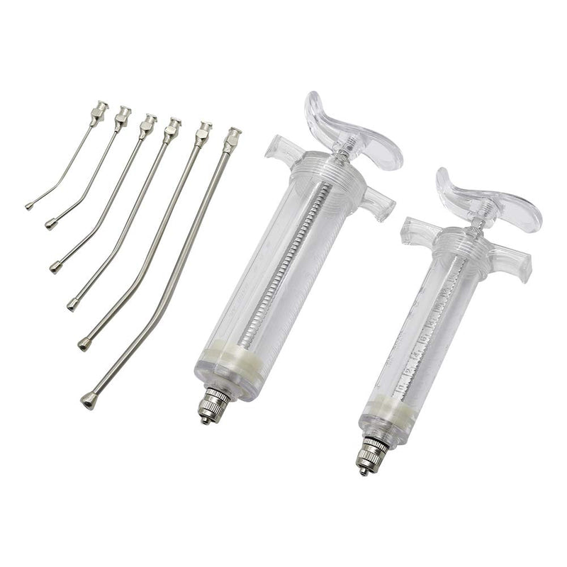 Bird Feeding Syringe Feeding Tubes for Baby Birds Parrot Hand Feeding Syringe with 6 Pcs Curved Gavage Tubes and Stainless Steel Metal Feeding Spoon 20ML - BeesActive Australia