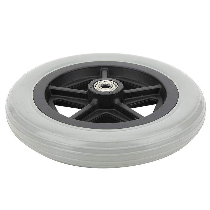 Wheelchair Wheels，7 Inch Wheelchair Front Wheels，Disabled Old People Walk Chair Wheelchair Rubber Wheels - BeesActive Australia