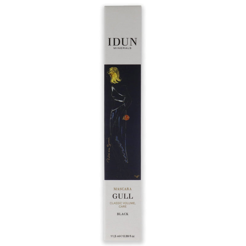 IDUN Minerals Mascara, Gul - Classic Volume - Thickens, Plumps & Coats Lashes - Nickel & Chromium Natural Pigments, Ophthalmologically Tested, Safe for Sensitive Eyes & Contact Lens - Black, 0.38 oz 010 Black 0.39 Ounce - BeesActive Australia