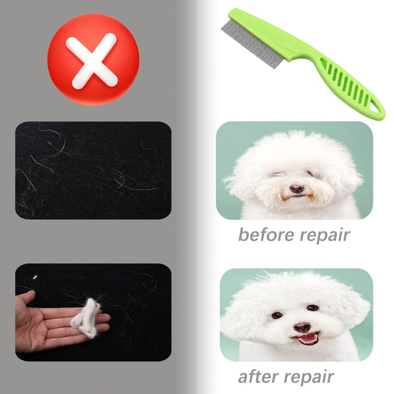 Hair Lice Comb, Lice Combs, Flea Lice Combs, Stainless Steel Fine Tooth Comb, for Grooming and Removing Dandruff - BeesActive Australia