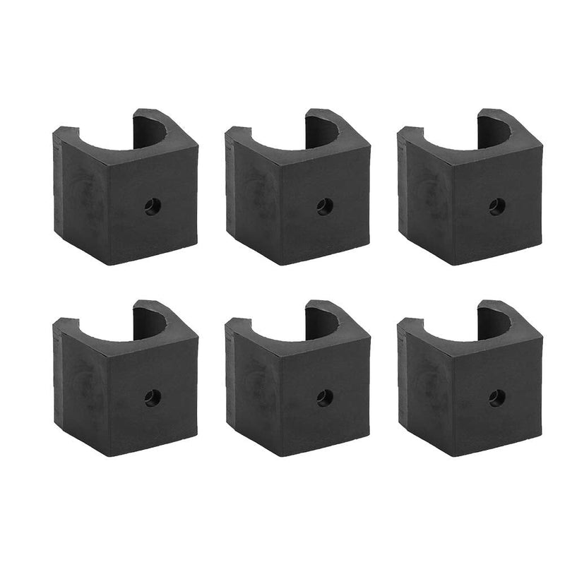 Keenso Pool Cue Holder, 6 Pcs Portable Pool Cue Holder Billiards Cue Rack Billiards Pool Cue Single Holder Wall Mount Organizer - BeesActive Australia