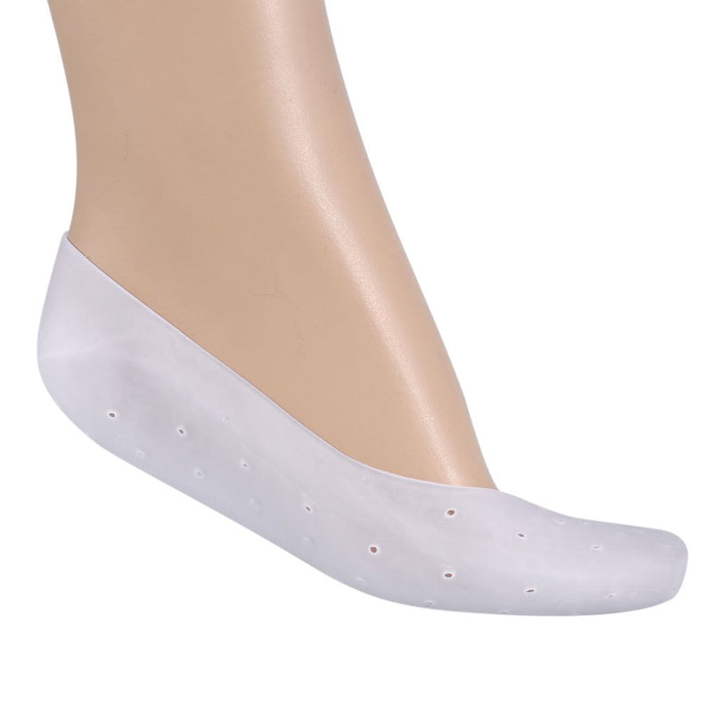 Silicone Gel Moisturizing Socks - Delman Cracked Treatment Protector, Prevent Plantar Fasciitis and Metatarsalgia, with Holes, Foot Care (Small) - BeesActive Australia