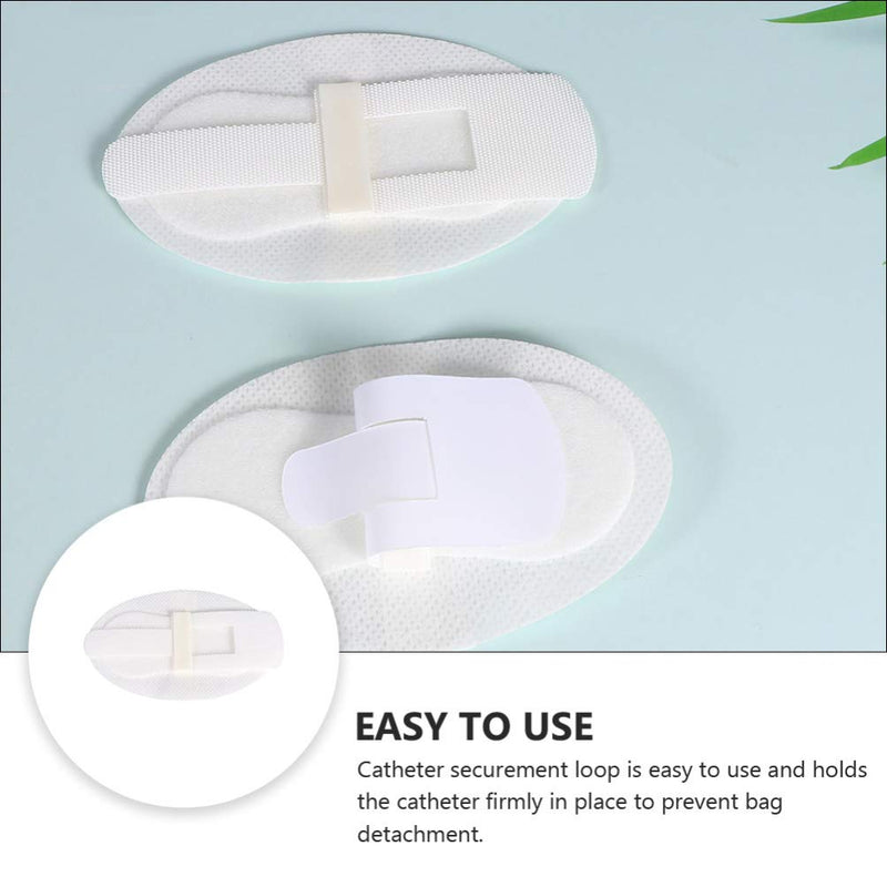 HEALLILY 6pcs Foley Catheter Holder Catheter Tube Holder Catheter Legband Holder Urinary Tube Fixing Sticker Legband Stabilization Device - BeesActive Australia