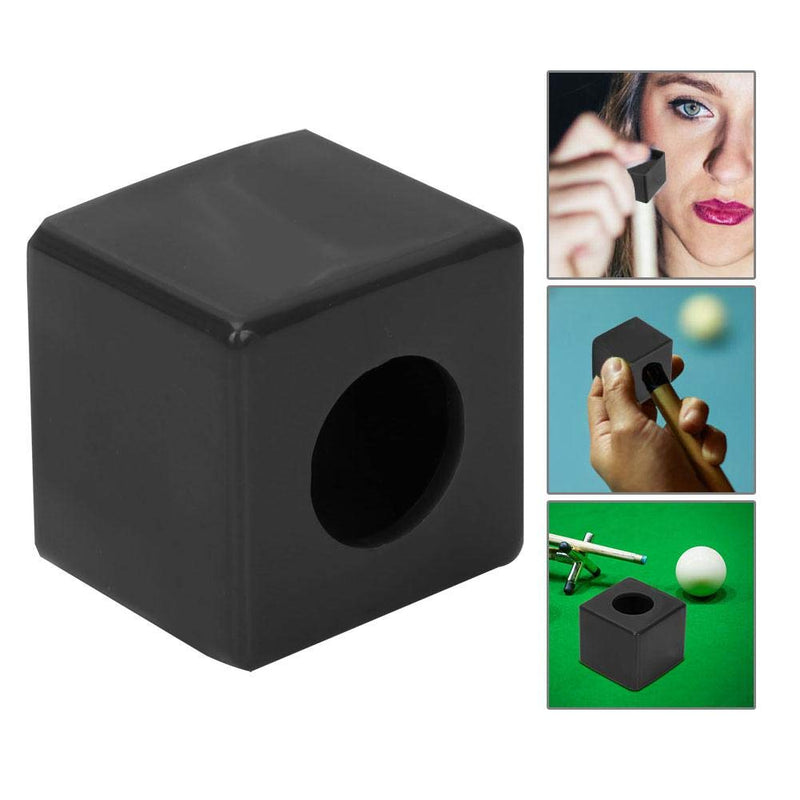 [AUSTRALIA] - Zer one Durable Chalk Holder Portable Billiards Chalk Pool Cue Chalk Holder Billiards Accessory(Black) 