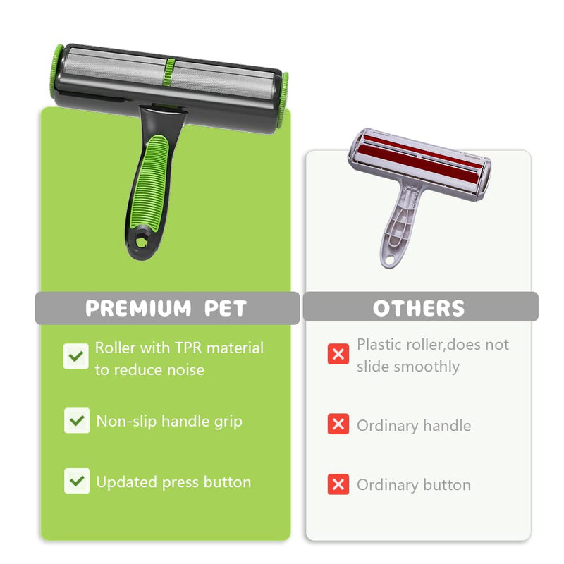 PremiumPet Pet Hair Remover (2022 Model) - Pet Hair Remover for Couch, Carpet, Bedding, Car Seats, Furniture - Eco-Friendly, Portable, Multi-Surface Lint Roller & Animal Fur Removal Tool - Dog and Cat - BeesActive Australia