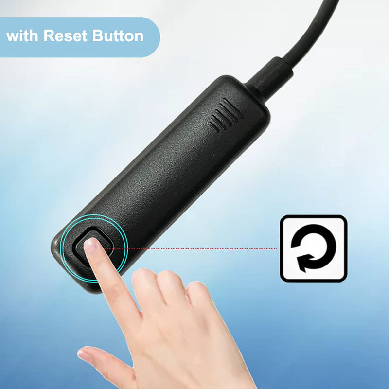 EXMRAT Compatible with Fit-bit Flex 2 Charger Cable (2Pack, 30cm/1ft), USB Charger Charging Cable for Fit-bit Flex 2 (Black, 2Pack) - BeesActive Australia