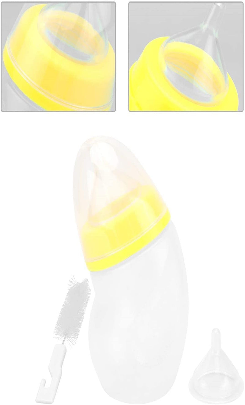 Pet Feeding Bottle - Nurser Bottle for Baby Small Cats Dogs, Professional Feeding Nipple Bottle for Kitten Puppy Small Animals, 180ML, Random Color - BeesActive Australia