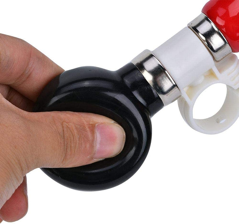 YL traV Kid Bike Horn for Boys and Girls Children Bicycle Horn Handlebar Ring Bell for Kids Bike Black&Red - BeesActive Australia