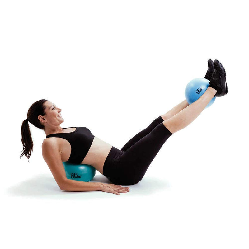 66fit Pilates Soft Balls - Set of 2 - Exercise Core Pelvic Exercise Stability Single - BeesActive Australia