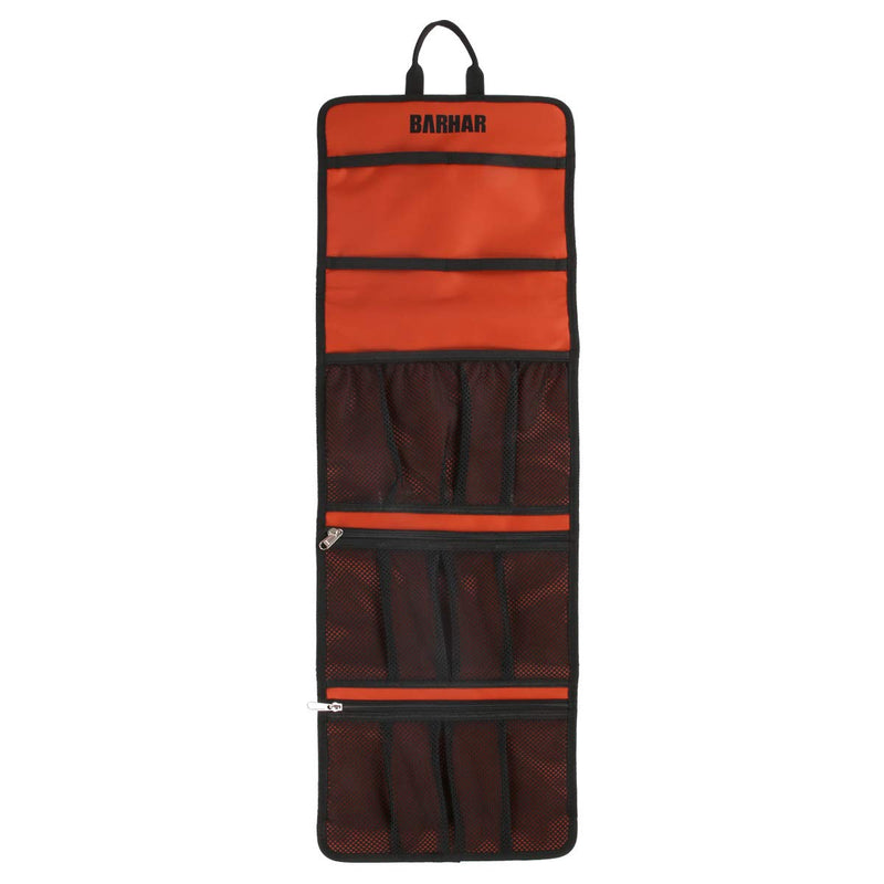 Climbing Quickdraw Hanging Storage Bag, Carabiner Hook Gear Equipment Parts Collections, Durable Foldable Bundled Roll Anti-scratch Bag, Small Tools Organizer Pouch, suit for Rock Climbing Ice Climb - BeesActive Australia