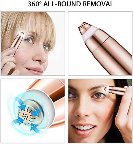 Eyebrow Hair Remover for Women,Electric Painless Trimmer and Portable Eyebrow Hair Removal with Light(Battery Included) Model-002 - BeesActive Australia