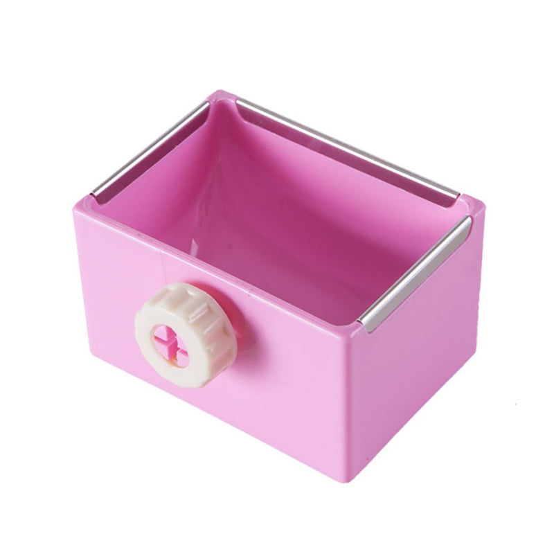 ZOOPOLR Cage Feeder Food & Water Hay Bowl Dish Bin Feeder, Small Animal Supplies for Rabbit Guinea Pig Chinchilla Hamster Ferret Blue - BeesActive Australia