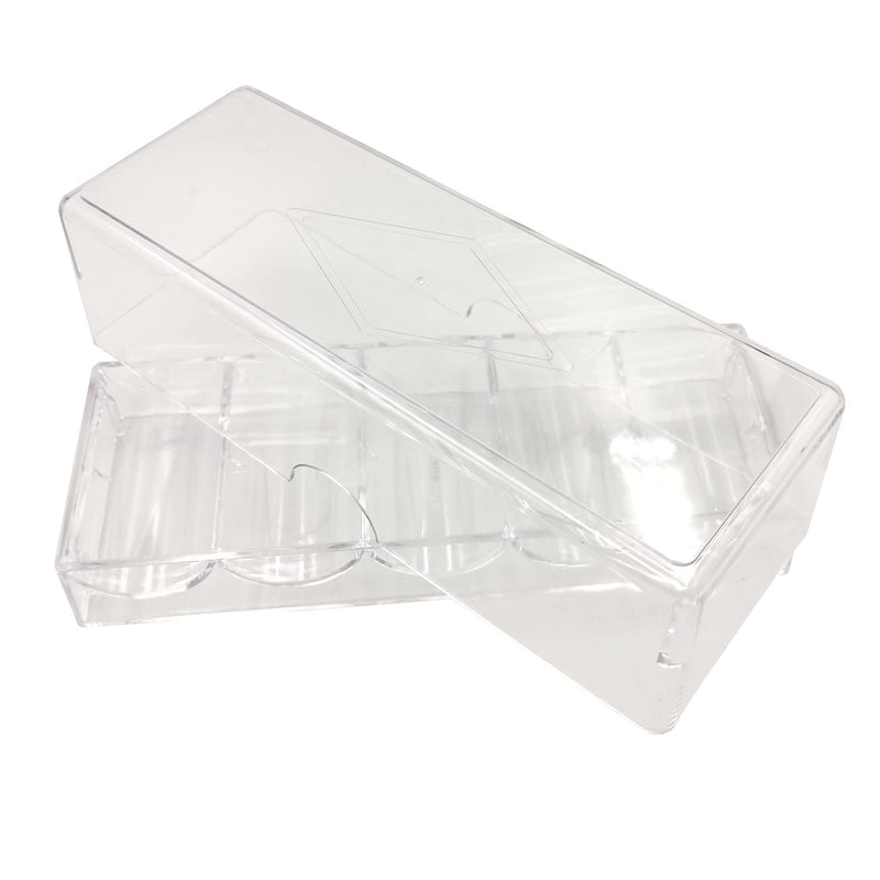 SEETOOOGAMES Clear Acrylic Poker Chip Racks 5pieces-with lids - BeesActive Australia