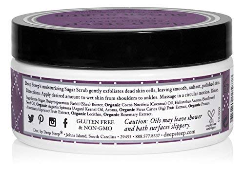 Deep Steep Sugar Scrub, Fig Apricot, 8 Ounce - BeesActive Australia