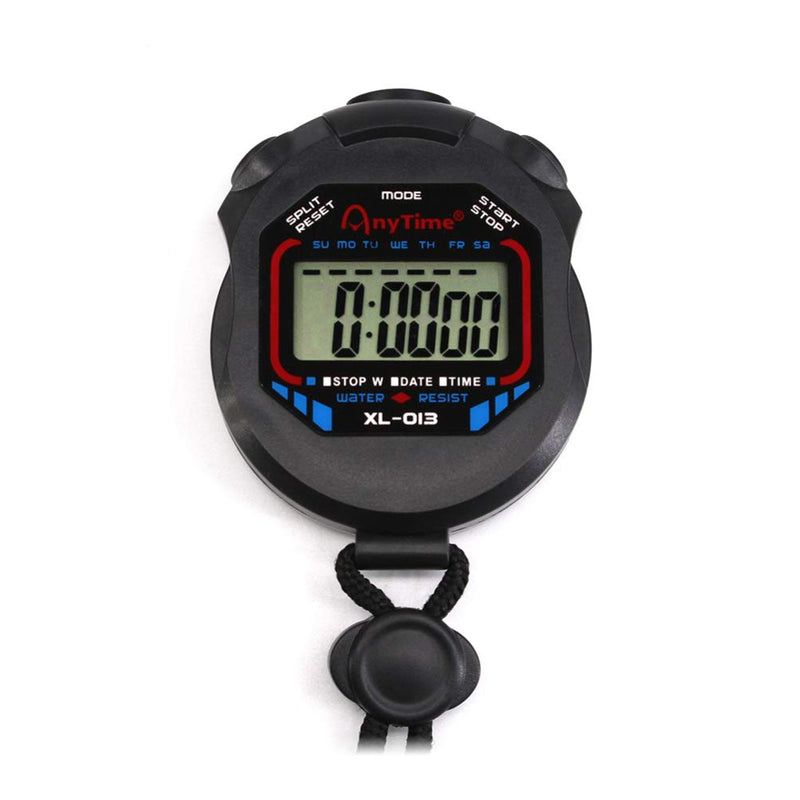 BESPORTBLE Digital Stopwatch Timer Portable Match Sports Stopwatches Exercise Timer Interval Training Timer Chronometer with Alarm Feature for Swimming Running Fitness - BeesActive Australia