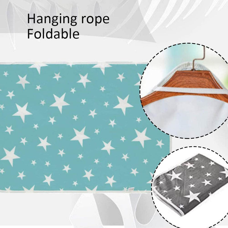 4Packs Guinea Pig Fleece Cage Liners, Guinea Pig Pee Pads - Absorbent Washable Reusable Bedding Pads, Hamster Cage Pee Pad for Small Animals, Guinea Pig Accessories - BeesActive Australia