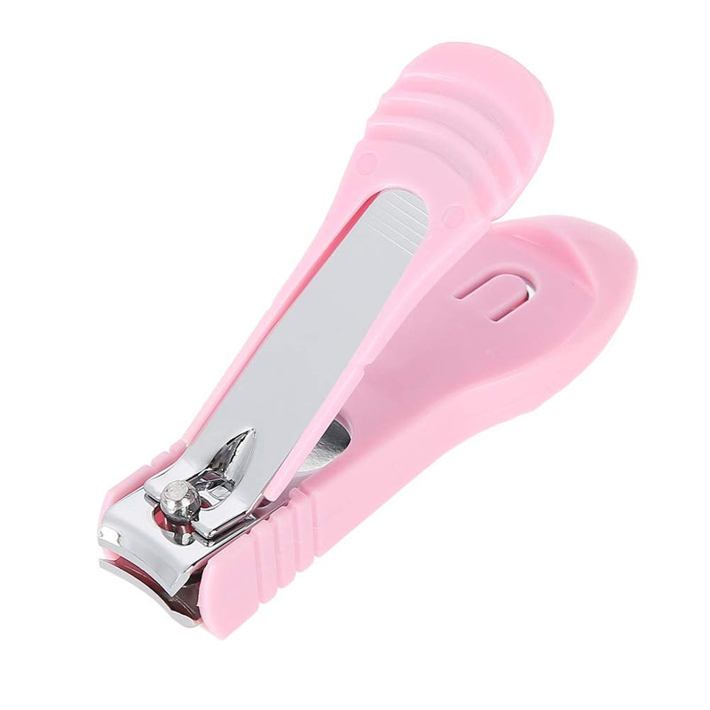 Edge Nail Clippers, Pink Silicone Dog Nail Clippers, Multifunctional for Thick Nails Seniors Nail Art Salon and Home - BeesActive Australia