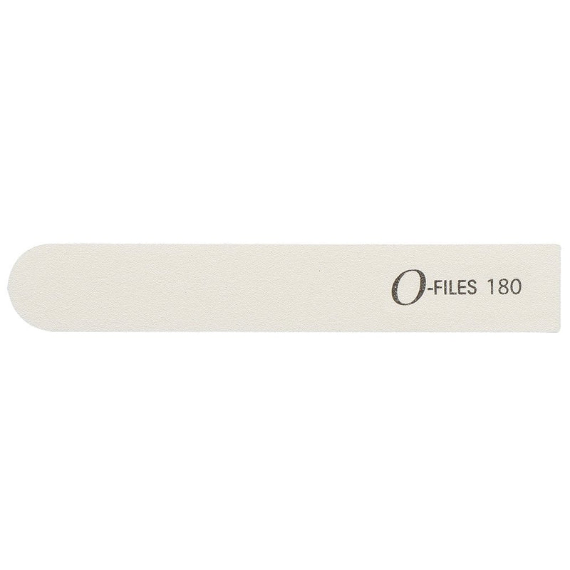 ForPro Professional Collection O-Files Replaceable File System Refills, White, 180 Grit, Manicure Nail File Refills, 3.9” L x .6“ W, 50-Count - BeesActive Australia