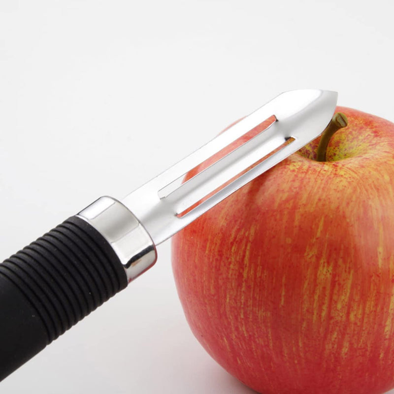 Yardwe Stainless Steel Peeler Non- Swivel Fruit Vegetable Peeler Utility Multifunctional Kitchen Tool - BeesActive Australia