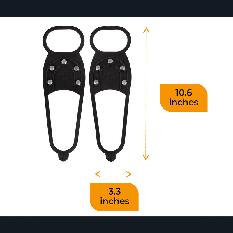 OFXDD Shoes Snow Grips - Metal Anti Ice Grips for Walking or Running Shoe - Winter Slippery Boot Grip - BeesActive Australia