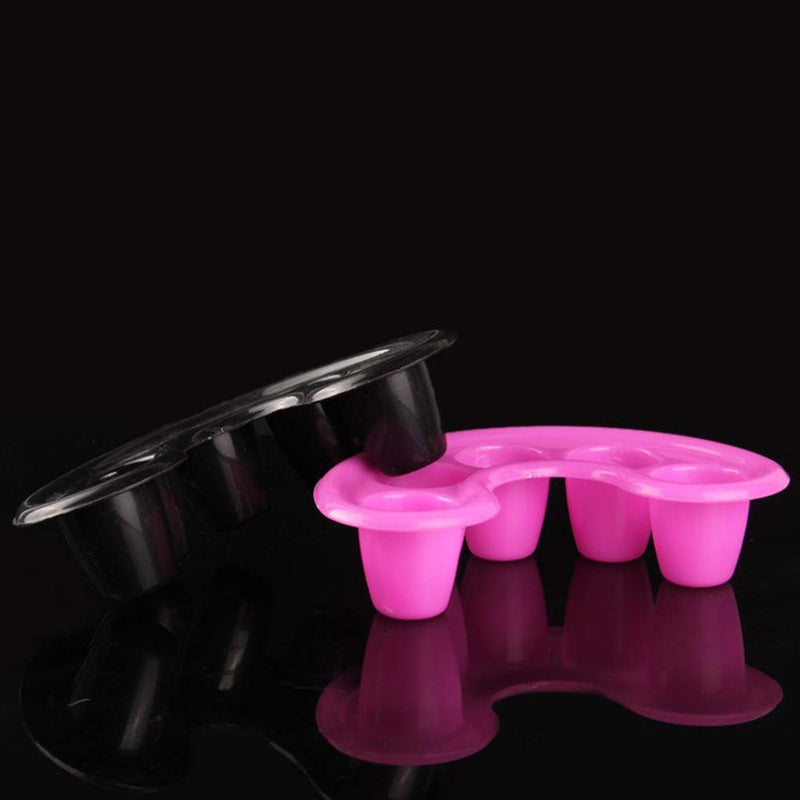 2pcs Nail Art Tips Hand Soak Bowl Tray Treatment Remover Manicure Soaking Tool - BeesActive Australia