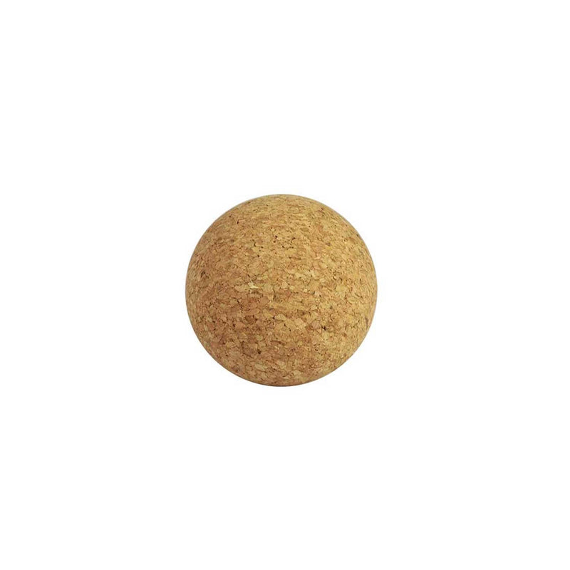 Fitness Mad Cork Massage Ball for Trigger Point Therapy, Deep Tissue & Myofascial Release, 7cm Ball, Natural, Skin Friendly Material - BeesActive Australia